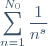 \displaystyle \sum_{n=1}^{N_0} \dfrac{1}{n^s}